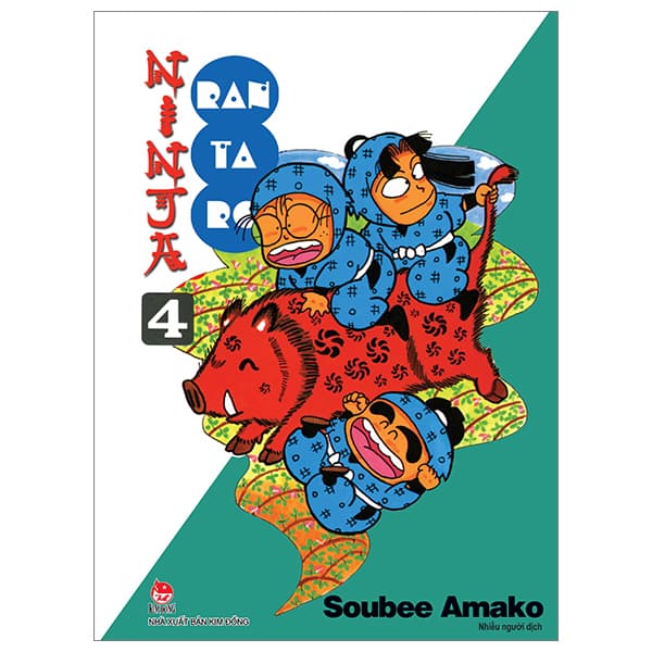 Truyện Tranh Ninja Rantaro - Tập 4 (Tái Bản 2023) - Soubee Amako
