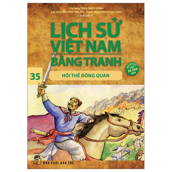 Sách Lịch Sử Việt Nam Bằng Tranh - Tập 35 - Hội Thề Đông Quan (Tái B� - Trần Bạch Đằng