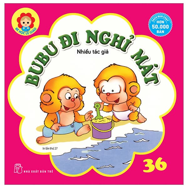 Sách Bé Học Lễ Giáo - Bubu Tập 36: Đi Nghỉ Mát (Tái Bản 2023) - Di Di