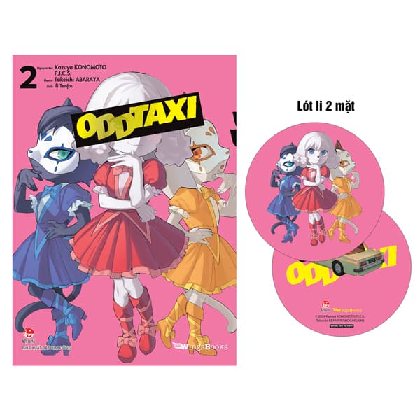 Truyện Tranh Oddtaxi - Tập 2 - Tặng Kèm Lót Ly 2 Mặt - Kazuya Konomoto