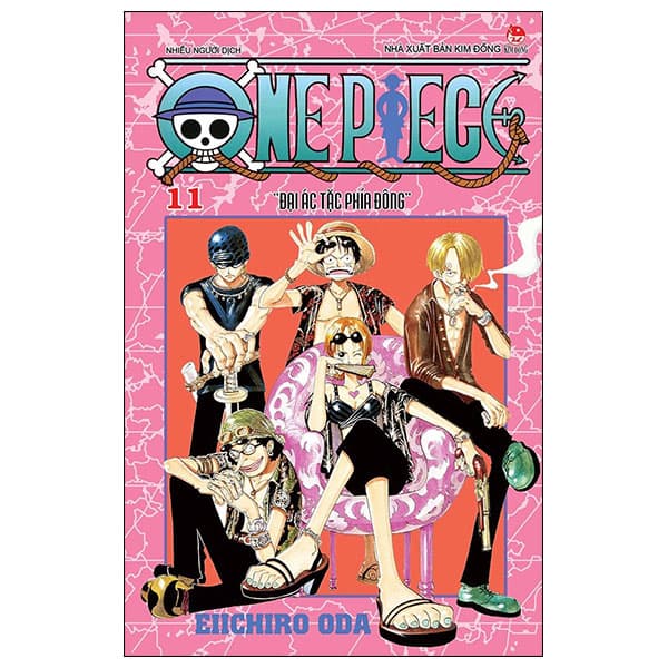 Truyện Tranh One Piece - Tập 11 - Đại Ác Tặc Phía Đông - Bản Bìa Áo (T - Eiichiro Oda