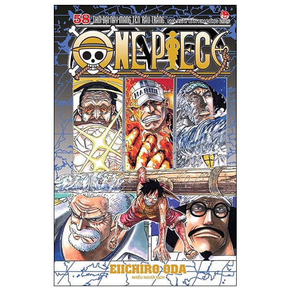 Truyện Tranh One Piece - Tập 58 - Thời Đại Này Mang Tên Râu Trắng - Bản - Eiichiro Oda