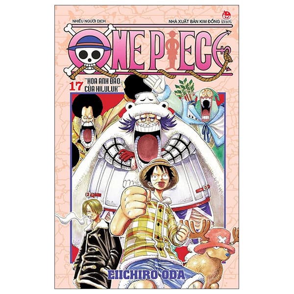Truyện Tranh One Piece - Tập 17 - Hoa Anh Đào Của Hiluluk - Bản Bìa Áo (Tá - Kim Anh