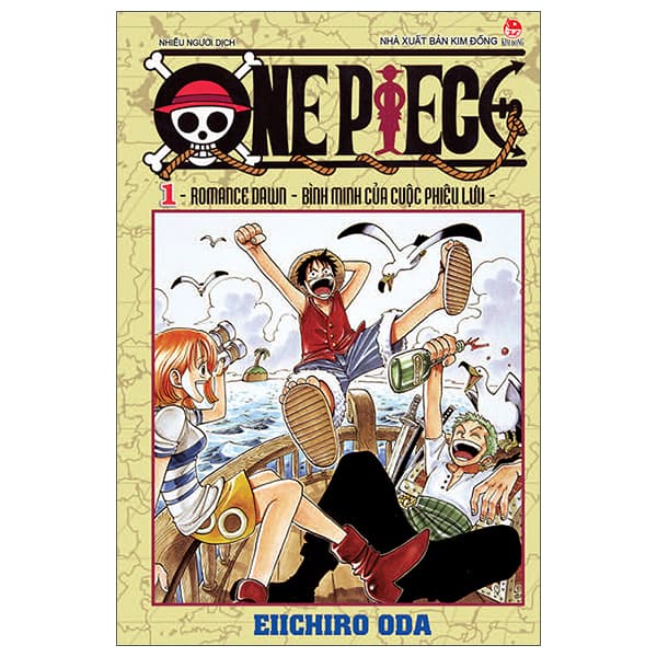 Truyện Tranh One Piece - Tập 1 - Romance Dawn - Bình Minh Của Cuộc Phiêu Lưu - Eiichiro Oda