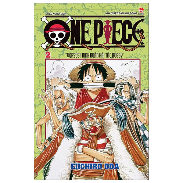 Truyện Tranh One Piece - Tập 2 - Versus!! Binh Đoàn Hải Tặc Buggy - Bản Bì - Eiichiro Oda
