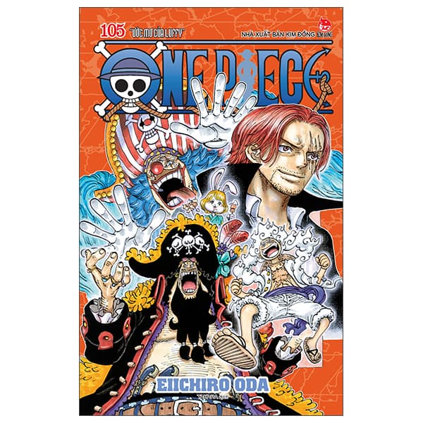 Truyện Tranh One Piece - Tập 105 - “Giấc Mơ Của Luffy” - Bản Bìa Áo (T - Eiichiro Oda