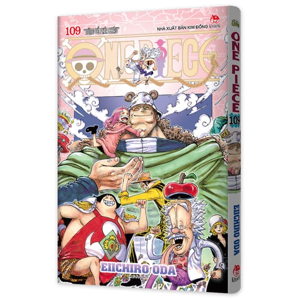 Truyện Tranh One Piece - Tập 109 - “Đứng Về Phía Cháu” - Bản Bìa Áo - Chà