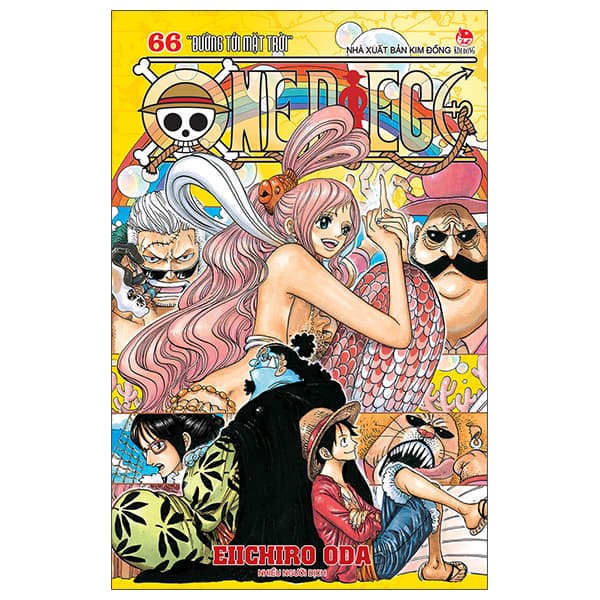 Truyện Tranh One Piece - Tập 66 - Đường Tới Mặt Trời - Bản Bìa Áo (T� - Eiichiro Oda