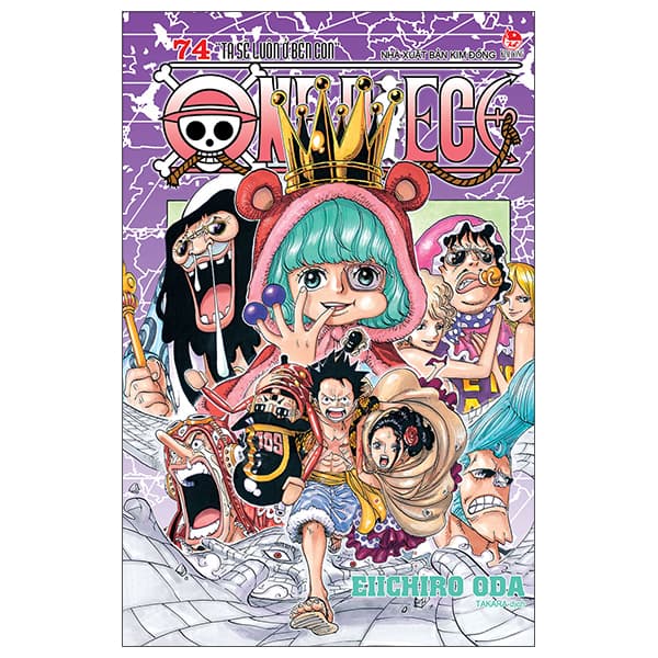 Truyện Tranh One Piece - Tập 74 - Ta Sẽ Luôn Ở Bên Con - Bản Bìa Áo (Tái - Eiichiro Oda