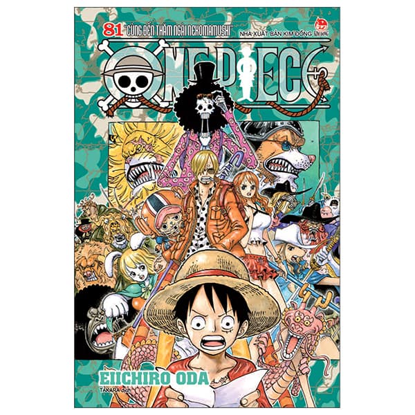Truyện Tranh One Piece - Tập 81 - Cùng Đến Thăm Ngài Nekomamushi - Bản Bìa - Eiichiro Oda