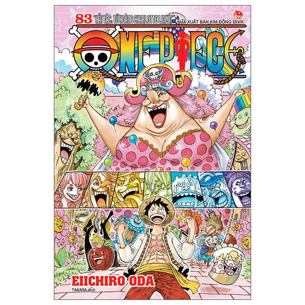 Truyện Tranh One Piece - Tập 83 - Hải Tặc - Tứ Hoàng Charlotte Linlin - Bả - Hoàng Kim
