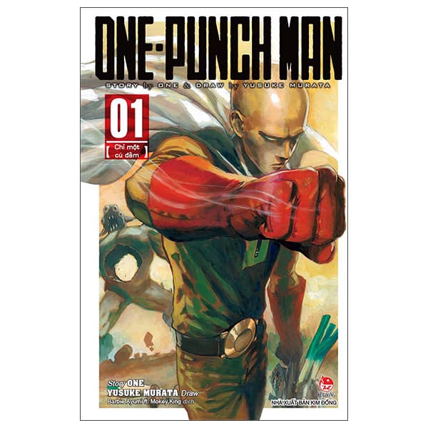 Truyện Tranh One-Punch Man - Tập 1 - Chỉ Một Cú Đấm (Tái Bản 2025) - One