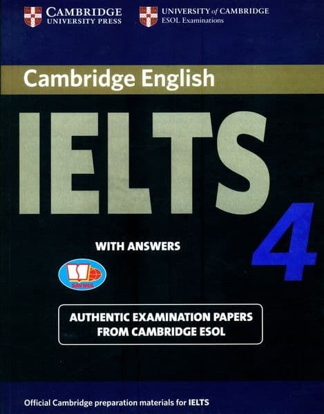 Sách Cambridge IELTS 4 With Answers (Savina) (Không Kèm Audio)