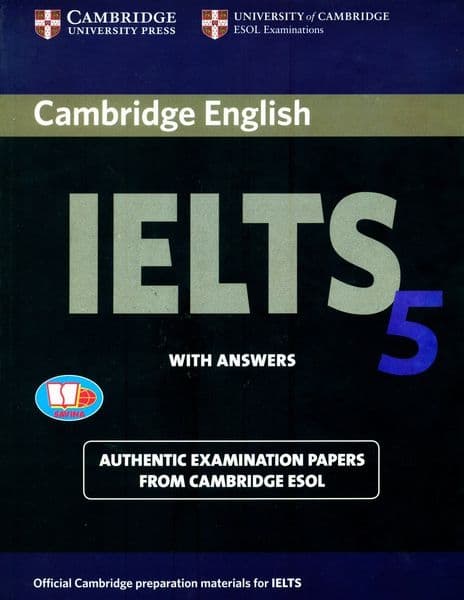 Sách Cambridge IELTS 5 With Answers (Savina) (Không Kèm Audio)