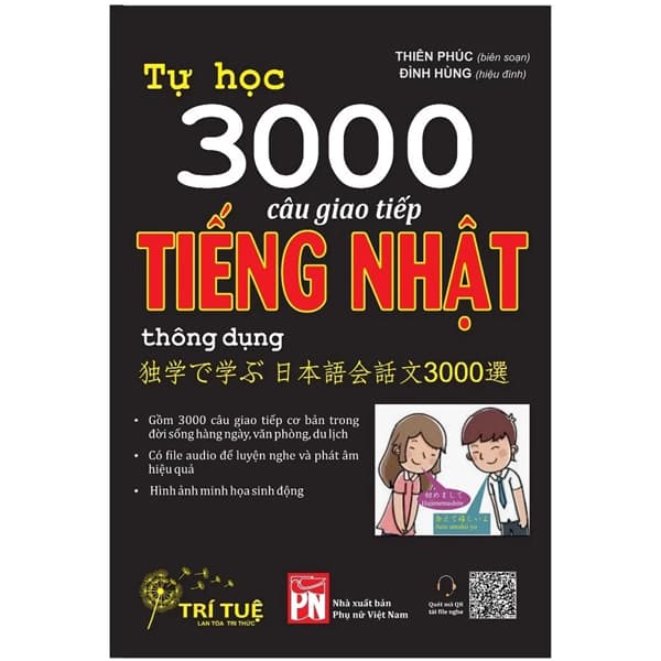 Sách Tự Học 3000 Câu Giao Tiếp Tiếng Nhật Thông Dụng - Thiên Phúc