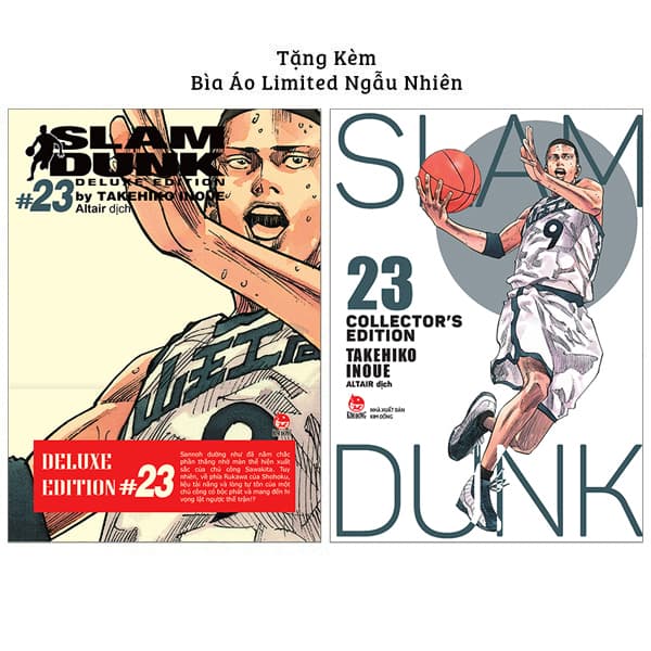 Truyện Tranh Slam Dunk - Deluxe Edition - Tập 23 - Tặng Kèm Obi + Bìa Áo Limit - ED