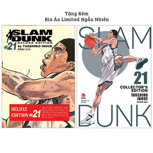 Truyện Tranh Slam Dunk - Deluxe Edition - Tập 21 - Tặng Kèm Obi + Bìa Áo Limit - ED