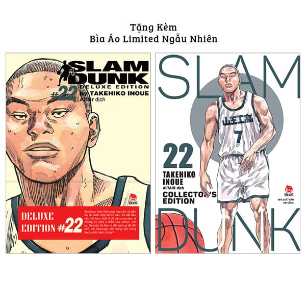 Truyện Tranh Slam Dunk - Deluxe Edition - Tập 22 - Tặng Kèm Obi + Bìa Áo Limit - ED