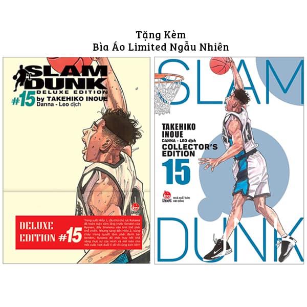 Truyện Tranh Slam Dunk - Deluxe Edition - Tập 15 - Tặng Kèm Obi + Bìa Áo Limit - ED