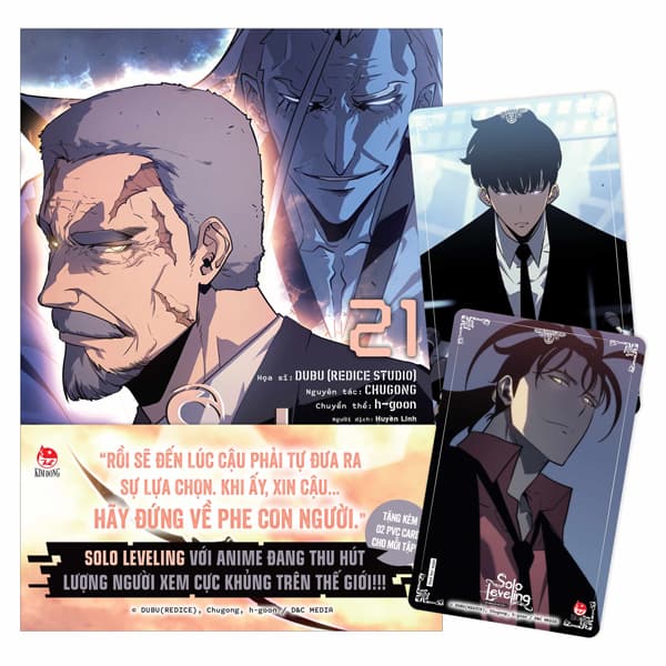 Truyện Tranh Solo Leveling - Tôi Thăng Cấp Một Mình - Tập 21 - Tặng Kèm O - Minh Minh
