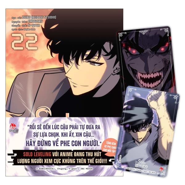 Truyện Tranh Solo Leveling - Tôi Thăng Cấp Một Mình - Tập 22 - Tặng Kèm O - Minh Minh