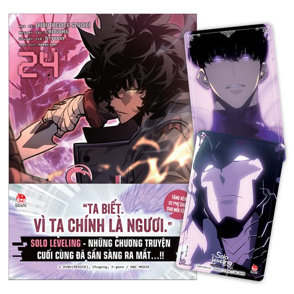 Truyện Tranh Solo Leveling - Tôi Thăng Cấp Một Mình - Tập 24 - Tặng Kèm O - Minh Minh