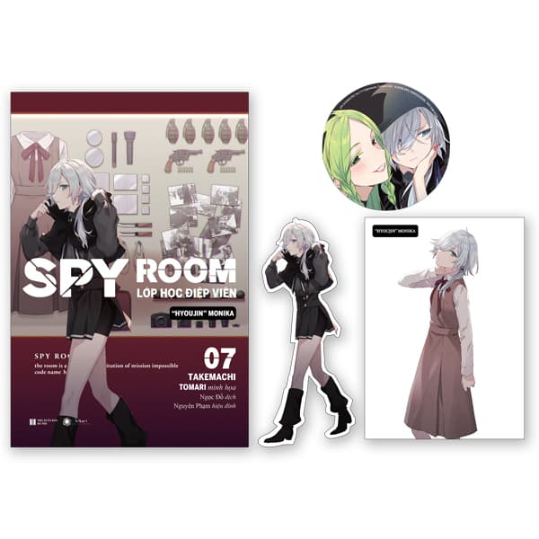 Sách SPY ROOM - Lớp Học Điệp Viên - Tập 7: Hyoujin Monika - Bản Đặc Bi� - Takemachi