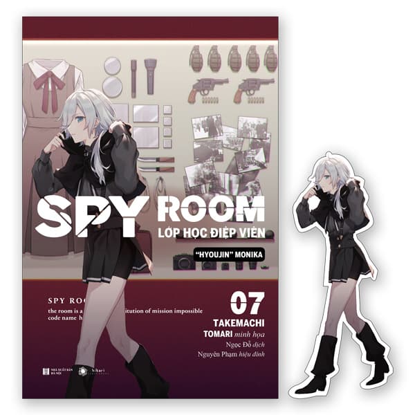 Sách SPY ROOM - Lớp Học Điệp Viên - Tập 7: Hyoujin Monika - Tặng Kèm Book - Takemachi
