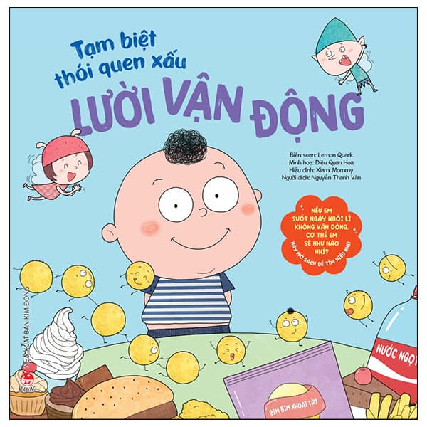 Sách Tạm Biệt Thói Quen Xấu - Lười Vận Động - Lemon Quark