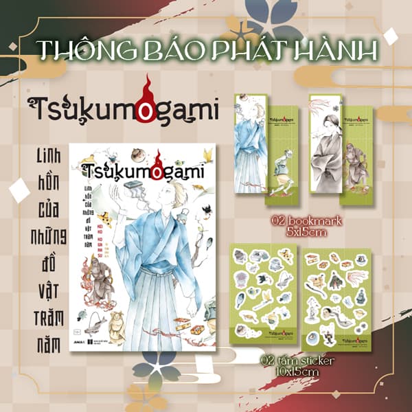 Truyện Tranh Tsukumogami - Linh Hồn Của Những Đồ Vật Trăm Năm - Tặng K - Keiko Kogarasu