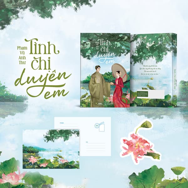 Sách Tình Chị Duyên Em - Tặng Kèm Bookmark Bế Hình Hoa Sen + Postcard In Hai - Anh Thư