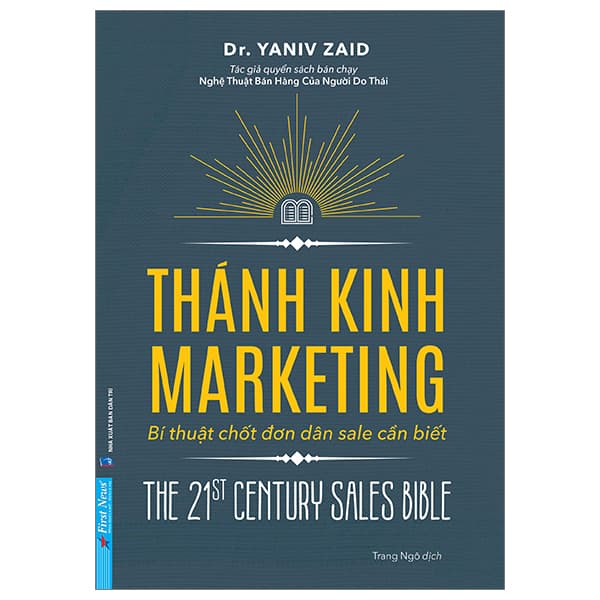 Sách Thánh Kinh Marketing - Bí Thuật Chốt Đơn Dân Sale Cần Biết - Yaniv Zaid