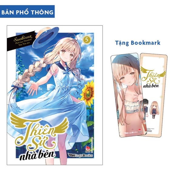 Sách [Light Novel] Thiên Sứ Nhà Bên - Tập 5 - Tặng Kèm Bookmark - Saekisan