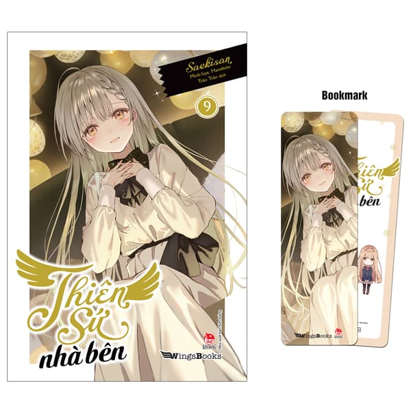 Sách [Light Novel] Thiên Sứ Nhà Bên - Tập 9 - Tặng Kèm Bookmark - Saekisan