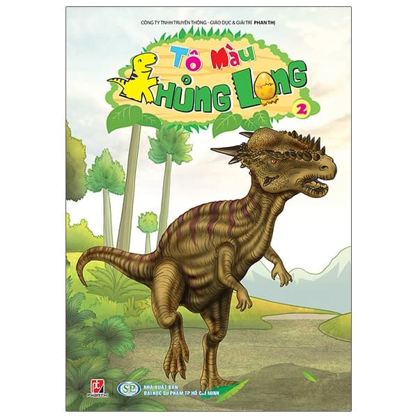 Sách Tô Màu Khủng Long 2 - Long