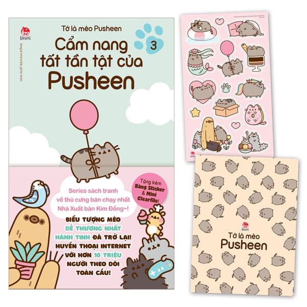 Sách Tớ Là Mèo Pusheen - Tập 3 - Cẩm Nang Tất Tần Tật Của Pusheen - T� - Claire Belton