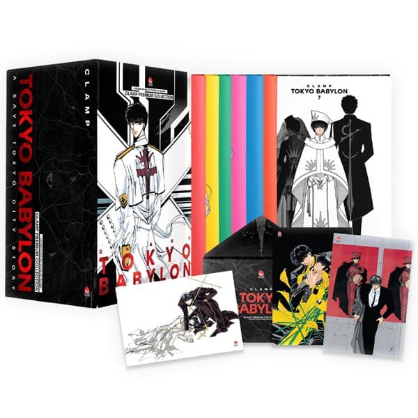 Truyện Tranh Boxset Tokyo Babylon (Hộp 7 Tập) - Tặng Kèm Set 3 Postcard + Phon - Kim Ba