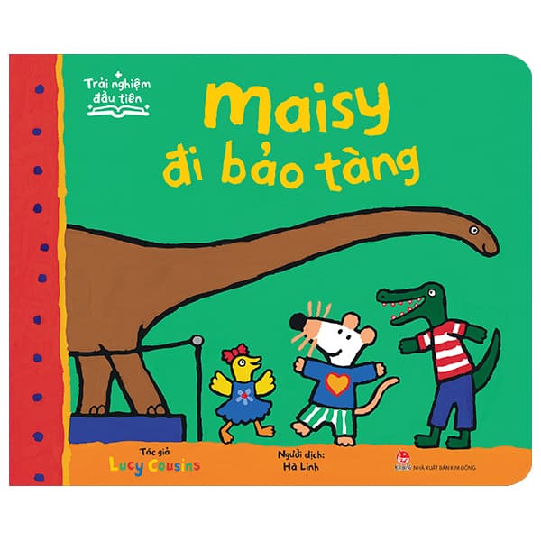 Sách Trải Nghiệm Đầu Tiên - Maisy Đi Bảo Tàng - Lucy Cousins
