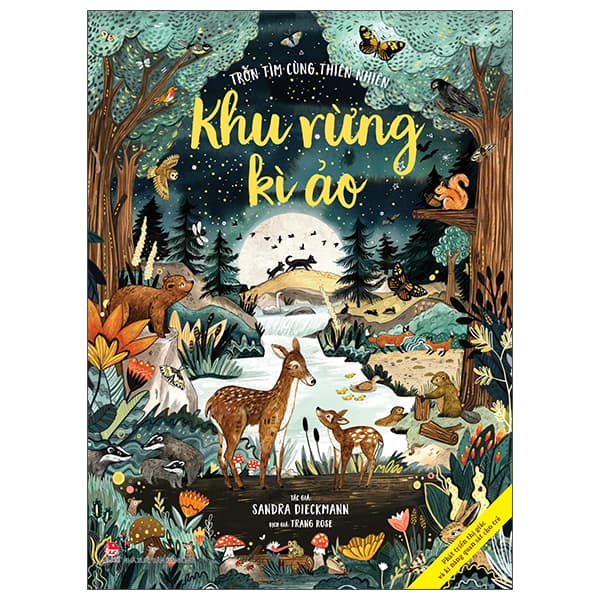 Sách Trốn Tìm Cùng Thiên Nhiên - Khu Rừng Kì Ảo - Tim O’Shei