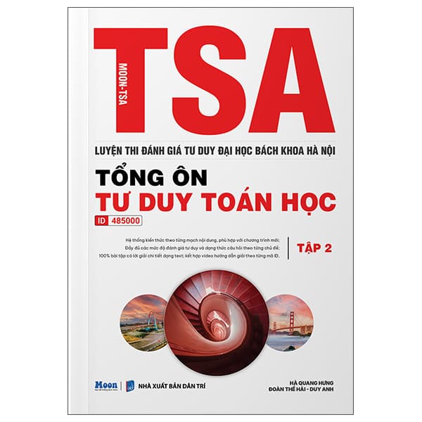 Sách TSA - Luyện Thi Đánh Giá Tư Duy Đại Học Bách Khoa Hà Nội - Tổng - Hà Quang Hưng