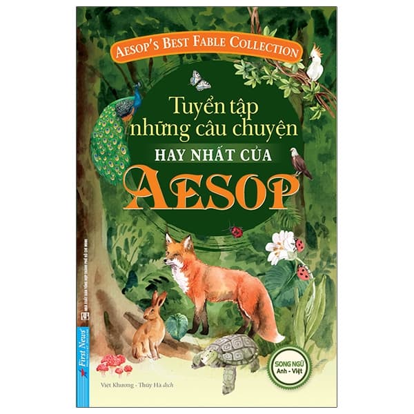 Sách Tuyển Tập Những Câu Chuyện Hay Nhất Của Aesop (Song Ngữ Anh-Việt - Aesop