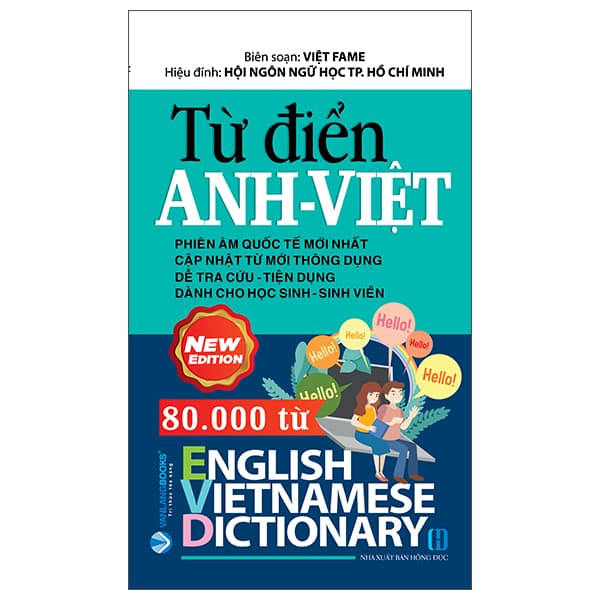 Sách Từ Điển Anh-Việt 80.000 Từ (Tái Bản 2025)