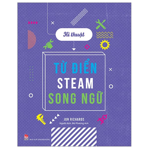 Sách Từ Điển Steam Song Ngữ - Kĩ Thuật - Jon Richards