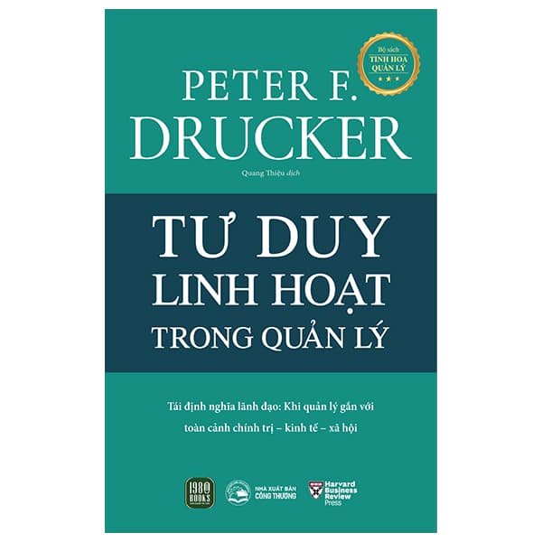 Sách Tư Duy Linh Hoạt Trong Quản Lý - Peter F. Drucker