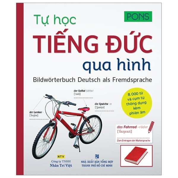 Sách Pons Tự Học Tiếng Đức Qua Hình - PONS