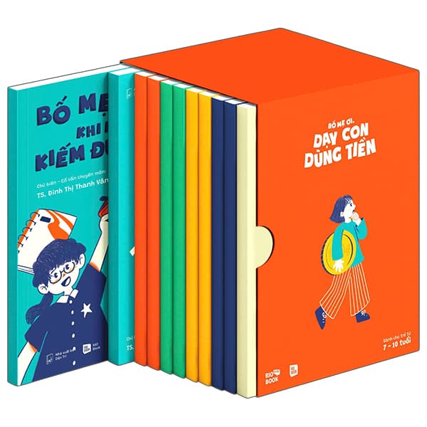 Sách Boxset Bố Mẹ Ơi, Dạy Con Dùng Tiền (Hộp 10 Cuốn) - Đinh Thị Thanh Vân