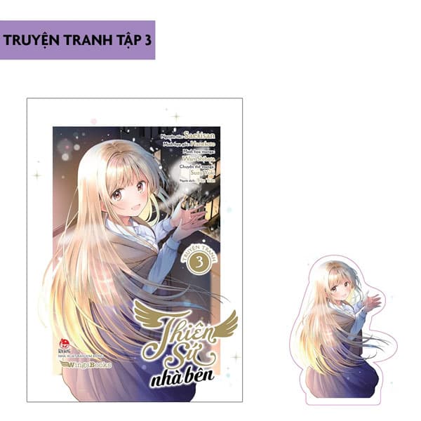 Truyện Tranh [Manga] Thiên Sứ Nhà Bên - Tập 3 - Tặng Kèm Bookmark Bế Hìn - Ben Tran