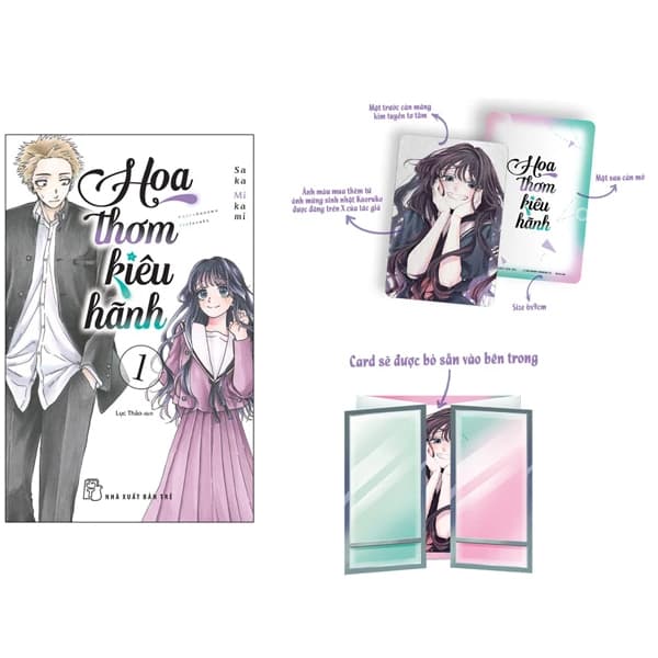 Truyện Tranh Hoa Thơm Kiêu Hãnh - Tập 1 - Tặng Kèm Bìa Rời Cán Bóng + Ca - Saka Mikami