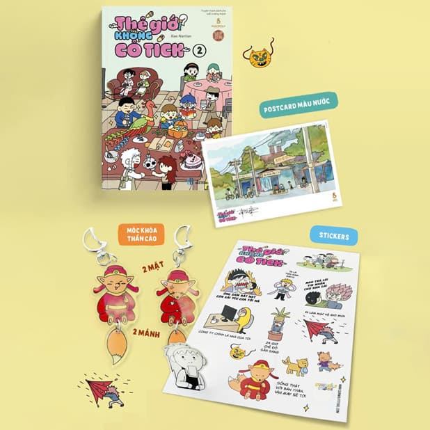 Truyện Tranh Thế Giới Không Cổ Tích - Tập 2 - Bản Đặc Biệt - Tặng - Xiao Nantian