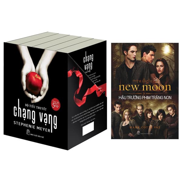 Sách Boxset Chạng Vạng (Hộp 5 Cuốn) - Tặng Kèm Sách Hậu Trường Phim T - Stephanie Meyer